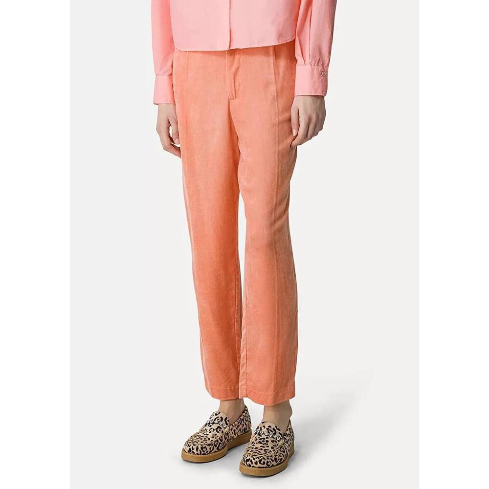 NEW FORTE FORTE corduroy chino pants in pamplemousse
